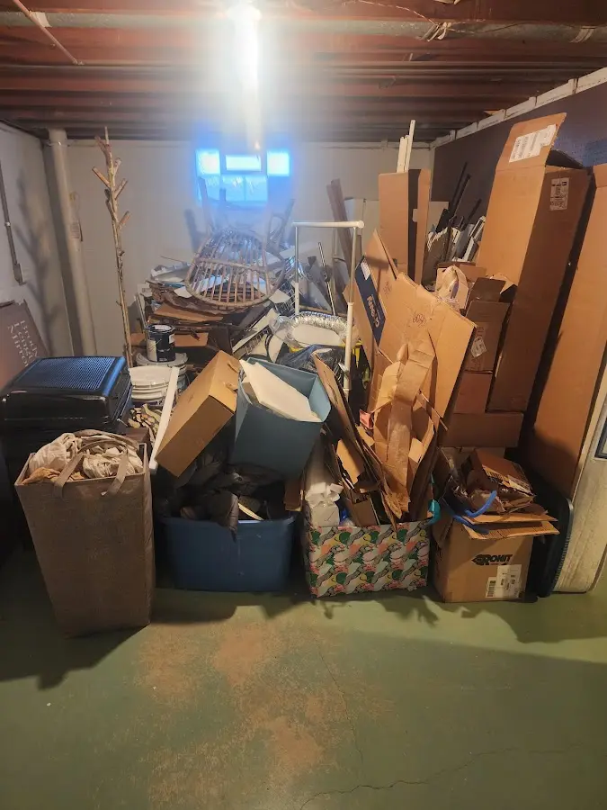 Roll-off dumpster container at job site for Construction Dumpster Rental in Green Valley